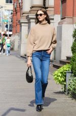 KARLIE KLOSS Out and About in New York 09/19/2024