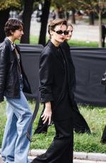 KASIA SMUTNIAK Arrives at Gucci Show at Milan Fashion Week 09/20/2024