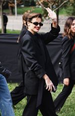 KASIA SMUTNIAK Arrives at Gucci Show at Milan Fashion Week 09/20/2024