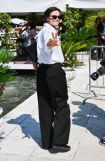 KASIA SMUTNIAK Arrives at Hotel Excelsior at 81st Venice Film Festival 09/03/2024