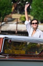 KASIA SMUTNIAK Arrives at Hotel Excelsior at 81st Venice Film Festival 09/03/2024