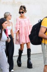 KATE BECKINSALE Leaves Venice