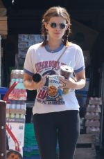 KATE MARA on a Grocery Run in Los Feliz 09/04/2024