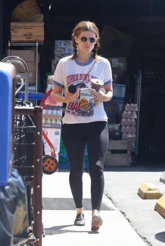 KATE MARA on a Grocery Run in Los Feliz 09/04/2024