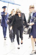 KATE MOSS Arrives at Her Hotel in Paris 09/23/2024