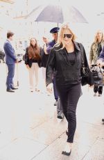 KATE MOSS Arrives at Her Hotel in Paris 09/23/2024
