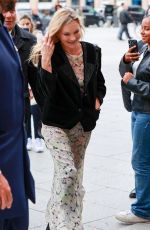 KATE MOSS Walked to Her Taxi at Paris Fashion Week 09/24/2024