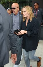 KATE WINSLET Heading to Stephen Colbert Show in New York 09/24/2024