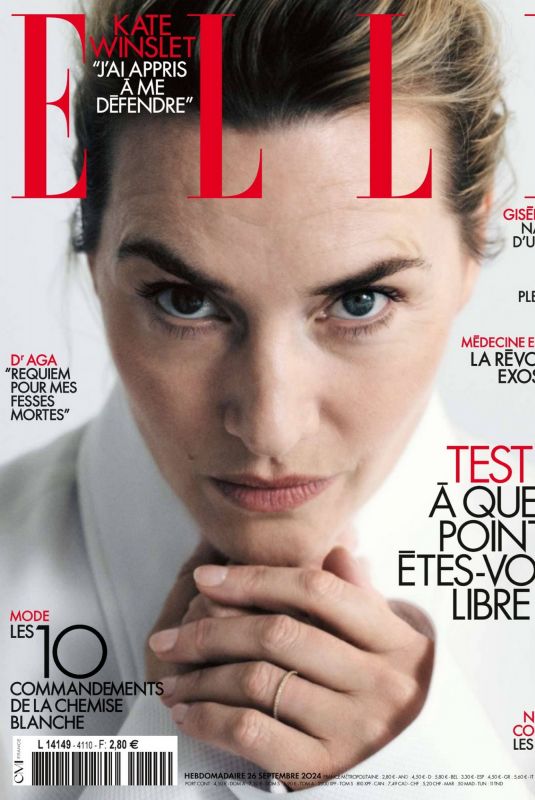 KATE WINSLET in Elle France, September 2024