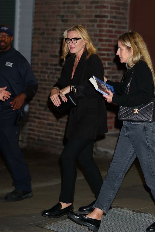 KATE WINSLET Leaves 92NY After Special Screening of Lee in New York 09/23/2024