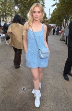 KATHRYN NEWTON Arrives at Stella McCartney Fashion Show at Paris Fashion Week 09/30/2024
