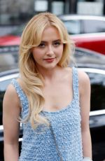 KATHRYN NEWTON Arrives at Stella McCartney Fashion Show at Paris Fashion Week 09/30/2024