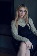 KATHRYN NEWTON - New York Fashion Week Photoshoot, September 2024