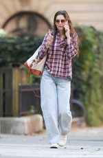 KATIE HOLMES Out and About in New York City 09/22/2024