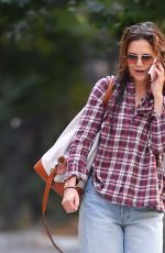 KATIE HOLMES Out and About in New York City 09/22/2024