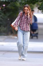 KATIE HOLMES Out and About in New York City 09/22/2024