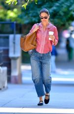 KATIE HOLMES Out for Coffee in New York 09/03/2024