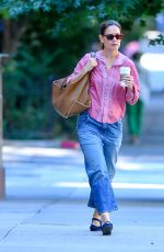KATIE HOLMES Out for Coffee in New York 09/03/2024