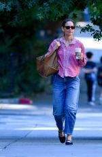 KATIE HOLMES Out for Coffee in New York 09/03/2024