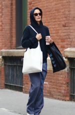 KATIE HOLMES Out Shopping in Manhattan