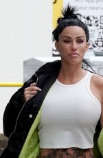 KATIE PRICE and JJ Slater Out in London 08/31/2024