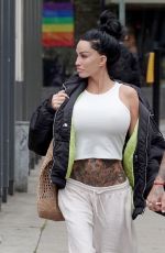 KATIE PRICE and JJ Slater Out in London 08/31/2024