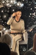 KATIE PRICE Gives a Makeup Masterclass in Lurgan 09/07/2024