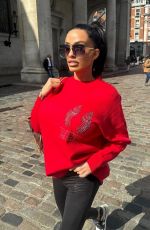KATIE PRICE Out in London