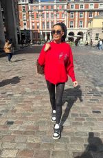 KATIE PRICE Out in London