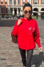KATIE PRICE Out in London