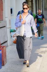 KATUE HOLMES Out and About in New York 09/13/2024