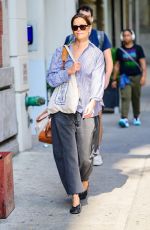 KATUE HOLMES Out and About in New York 09/13/2024
