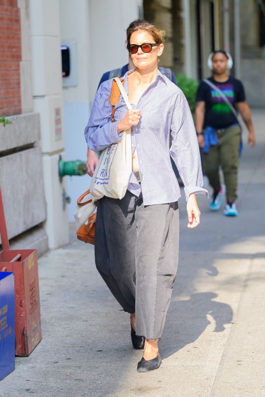 KATUE HOLMES Out and About in New York 09/13/2024