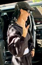 KATY PERRY Leaves Her New York Hotel 09/08/2024