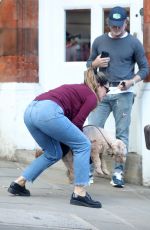 KELLY BROOK and Daniel Craig Out with Her Dog in London 09/17/2024