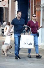 KELLY BROOK and Daniel Craig Out with Her Dog in London 09/17/2024