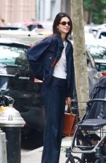 KENDALL JENNER in Double Denim Out in New York 09/07/2024