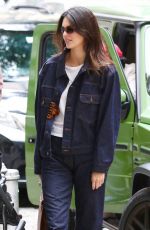 KENDALL JENNER in Double Denim Out in New York 09/07/2024
