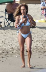 KERRY KATONA and DANIELLE BROWN in Bikinis at a Beach in Marbella 08/30/2024