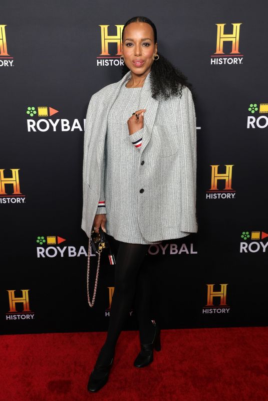 KERRY WASHINGTON at The HISTORY Channel