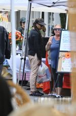 KERRY WASHINGTON Out Shopping at Farmers Market in Beverly Hills 09/15/2024