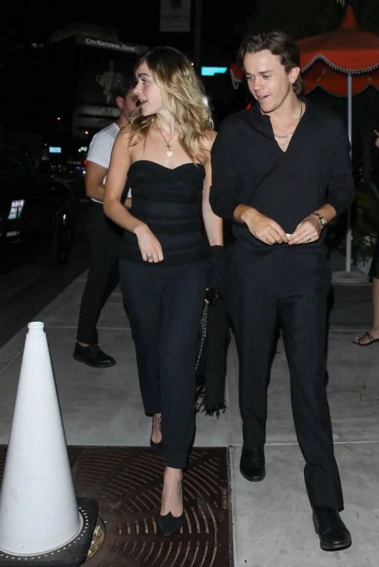 KIERNAN SHIPKA and John Owen Lowe Leaves The Bird Streets Club in West Hollywood 09/13/2024