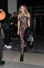 KIERNAN SHIPKA Arrives at a Party at Costes at Paris Fashion Week 09/28/2024