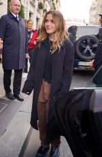 KIERNAN SHIPKA Leaves Her Hotel in Paris 09/28/2024