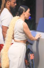 KIM KARDASHIAN Arrives at Her Son