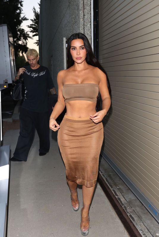 KIM KARDASHIAN Out and About in Calabasas 09/18/2024
