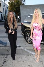 KIM ZOLCIAK and BRIELLE BIERMANN Out for Dinner at Craig