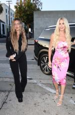 KIM ZOLCIAK and BRIELLE BIERMANN Out for Dinner at Craig