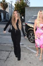 KIM ZOLCIAK and BRIELLE BIERMANN Out for Dinner at Craig
