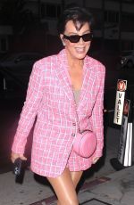 KRIS JENNER Arrives at Italian Restaurant Giorgio Baldi in Santa Monica 08/30/2024